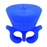 Tweexy Nail Polish Bottle Holder Washable Wearable Ring Silicone - Lilac Dreams