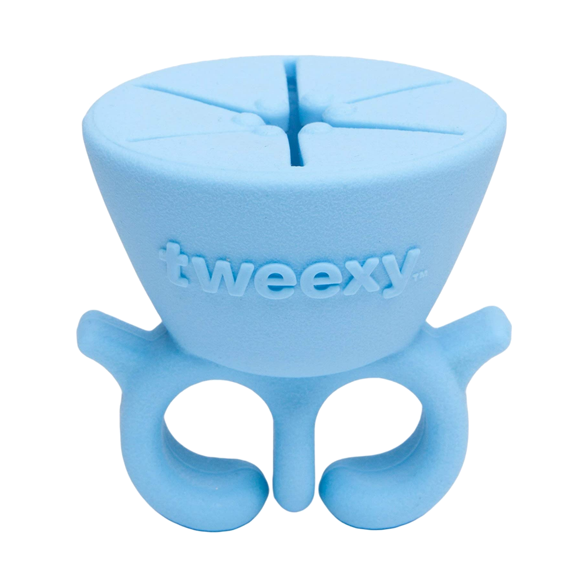 Tweexy Nail Polish Bottle Holder Washable Wearable Ring Silicone - California Green