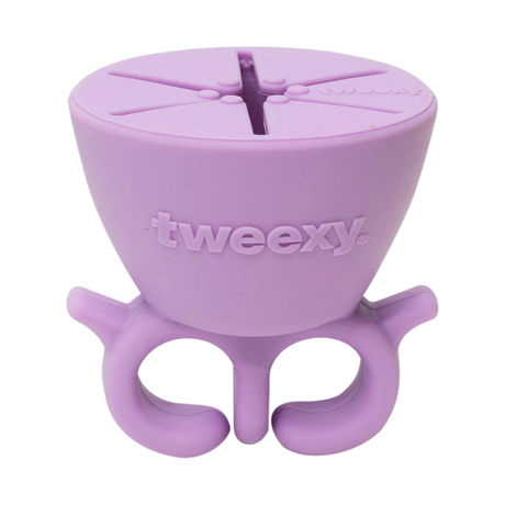 Tweexy Nail Polish Bottle Holder Washable Wearable Ring Silicone