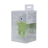 Tweexy Nail Polish Bottle Holder Washable Wearable Ring Silicone - California Green