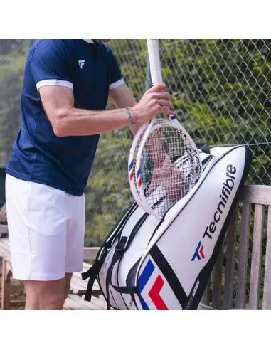 Tecnifibre Tour Endurance 15 Racquet Tennis Bag in White