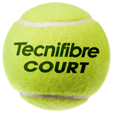 Tecnifibre Court Tournament Tennis Balls Bulk Box - 72 Balls (18 Cans of 4) - ITF & USTA Approved