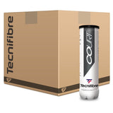 Tecnifibre Court Tournament Tennis Balls Bulk Box - 72 Balls (18 Cans of 4) - ITF & USTA Approved