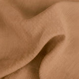Renee Taylor Washed Linen Cotton Quilt Cover Set - Terracotta