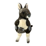 Bocchetta Tess 31cm Red Kangaroo with Joey Plush Toy (Australian Stuffed Animal Souvenir Gift)