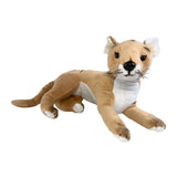 Bocchetta Theo 40cm Lying Tasmanian Tiger Plush Toy (Australian Stuffed Animal Souvenir Gift)