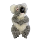 Bocchetta Tinker 23cm Standing Koala Plush Toy - Grey (Australian Stuffed Animal Souvenir Gift)