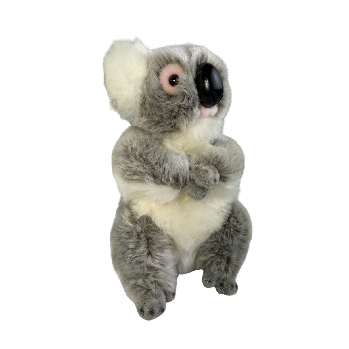 Bocchetta Tinker 23cm Standing Koala Plush Toy - Grey (Australian Stuffed Animal Souvenir Gift)