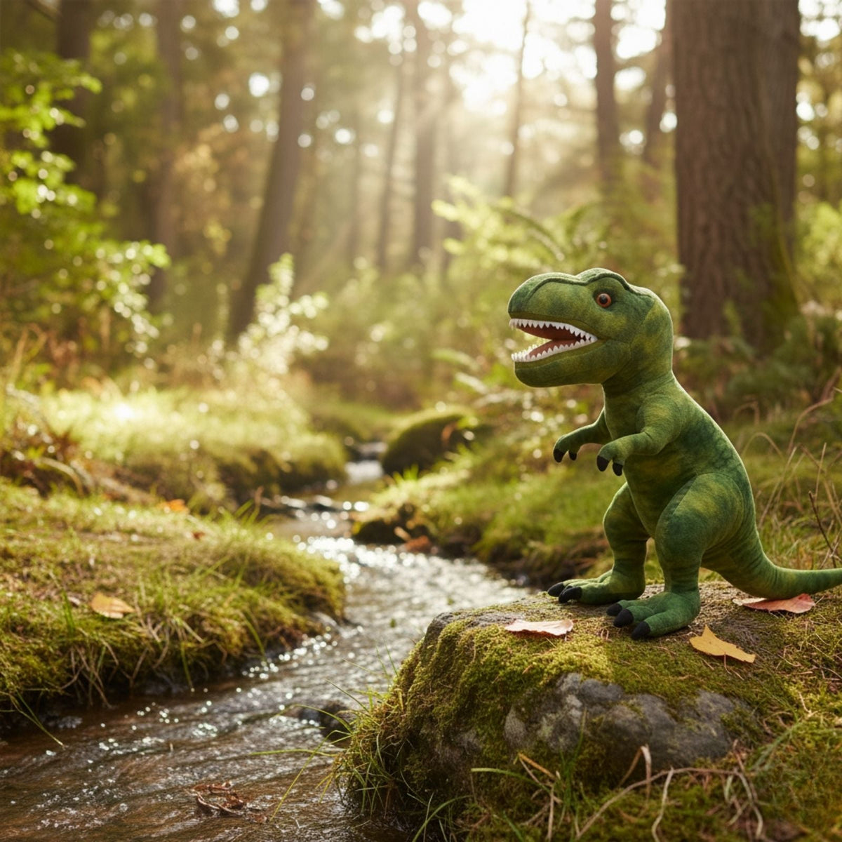 Bocchetta Titan 33cm T-Rex Dinosaur Plush Toy (Realistic Stuffed Animal Dino Gift)