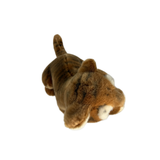 Bocchetta Tony 26cm Sitting Tiger Plush Toy - Brown (Realistic Stuffed Animal Wildlife Gift)