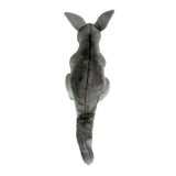 Bocchetta Trudy 38cm Eastern Grey Kangaroo with Joey Plush Toy (Australian Stuffed Animal Souvenir Gift)