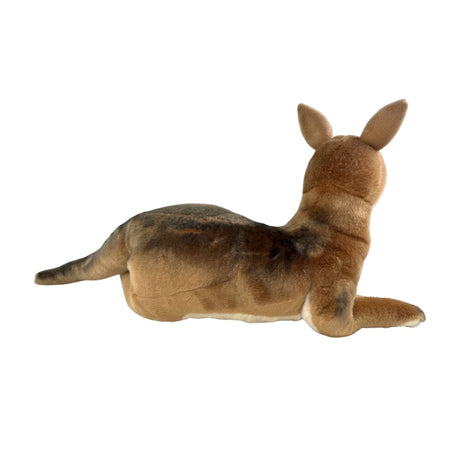 Bocchetta Tully 47cm Lying Red Kangaroo Plush Toy (Australian Stuffed Animal Souvenir Gift)