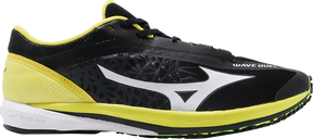 Mizuno Mens Wave Duel Sneakers Runners Athletic Running Shoes - Black/Yellow
