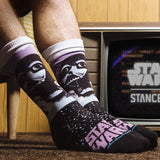 Stance Star Wars Darth Vader Classic Socks Unisex Size L 43–46 Cushioned Arch Support in Purple