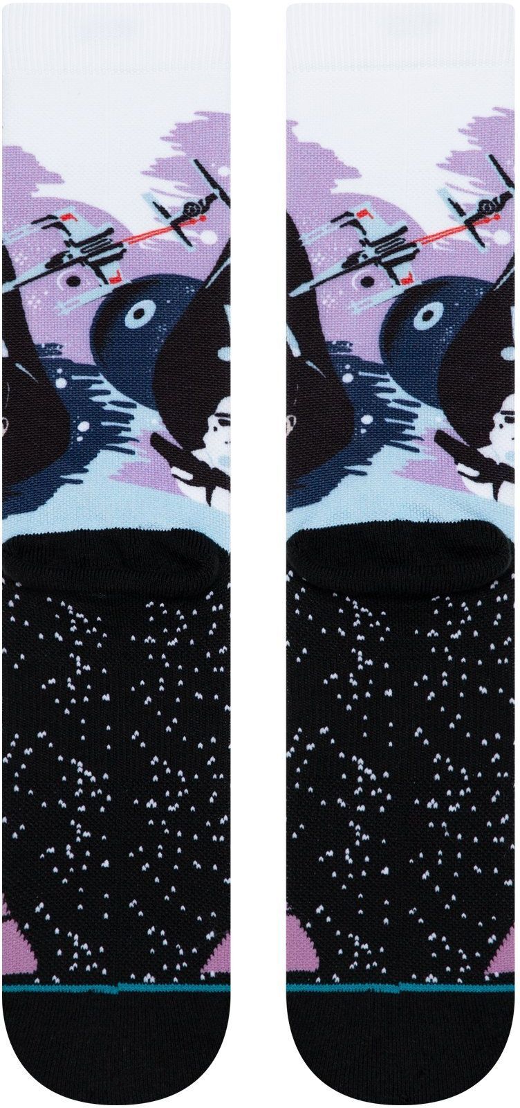 Stance Star Wars Darth Vader Classic Socks Unisex Size L 43–46 Cushioned Arch Support in Purple