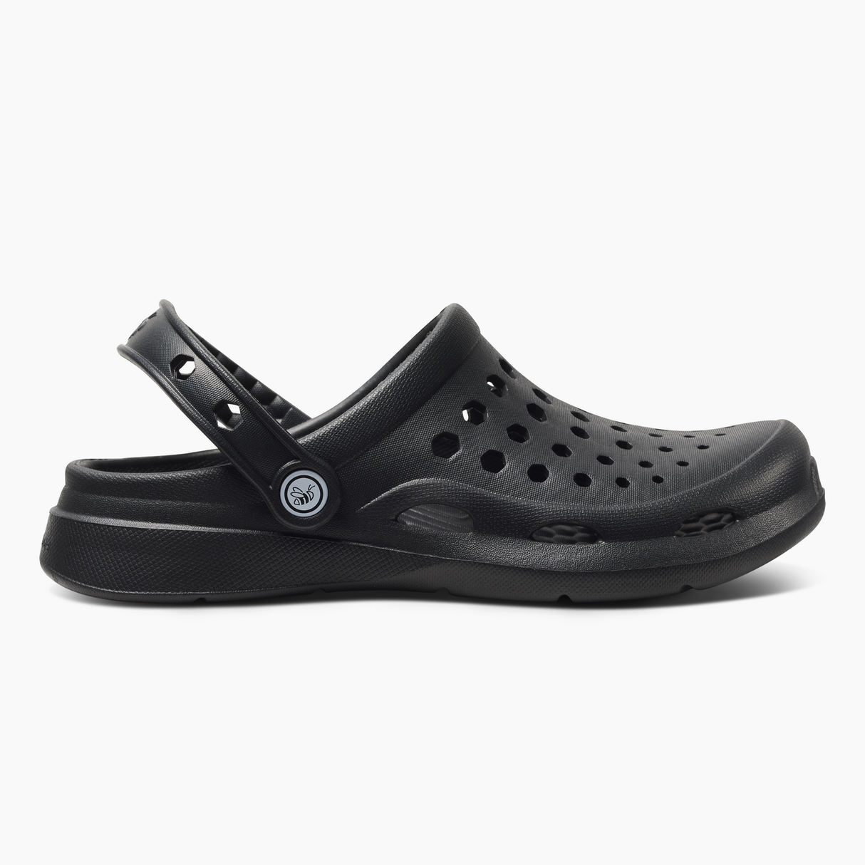 Joybees Adults Active Clogs Water Sandals Shoes in Solid Black