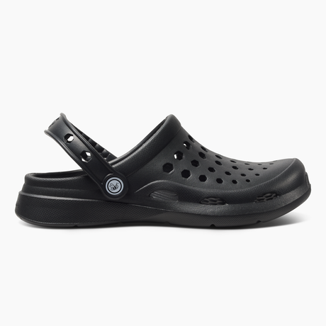 Joybees Adults Active Clogs Water Sandals Shoes in Solid Black