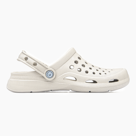 Joybees Adults Active Clogs Water Sandals Shoes in Solid Bone - Womens US 14 / Mens US 12