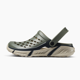 Joybees Adults Trekking Clogs Sandals Waterproof Shoes in Sage/Beige