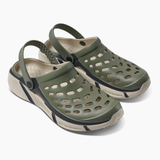 Joybees Adults Trekking Clogs Sandals Waterproof Shoes in Sage/Beige