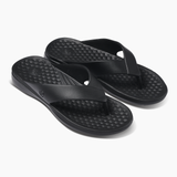 Joybees Adults Casual Flip Flops Summer Thongs in Solid in Black