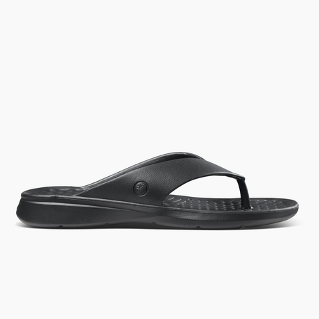 Joybees Adults Casual Flip Flops Summer Thongs in Solid in Black