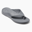 Joybees Adults Casual Flip Flops Summer Thongs in Solid in Charcoal
