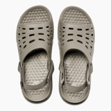 Joybees Adults Trekking Slide Flip Flop Thongs Water Aqua Shoes in Grey/Green