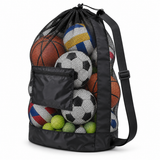 Large Capacity Football Basketball Drawstring Ball Bag Tennis Volleyball Soccer Storage