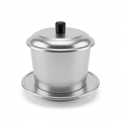 Vietnamese Large Aluminium Coffee Maker (Phin) - Simple Drip Filter - 13cm Diameter