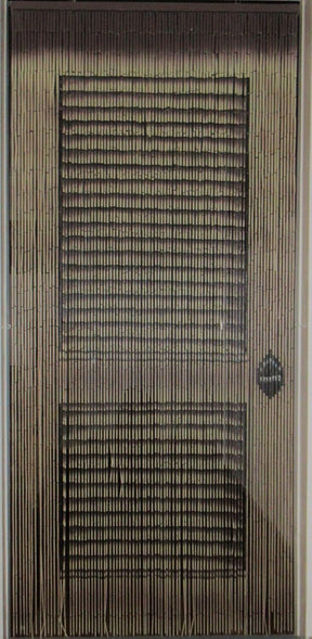 Deluxe Handmade Bamboo Door Curtain Room Divider Strands (90cm x 200cm) - Door Pattern
