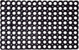 Rubber Door Mat Anti Fatigue Floor Safety Non-Slip Kitchen Cafe Bar (61 x 40.6cm)