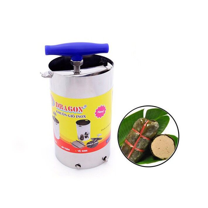 Stainless Steel Ham Mould Vietnamese Meat Press (Khuôn Giò) - 1kg Capacity