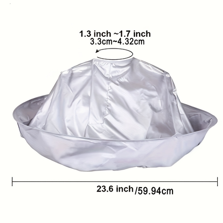 Facial Hair Cut & Beard Shave Apron Cape Shaving Bib Whisker Trimming Catcher