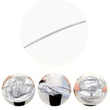 Facial Hair Cut & Beard Shave Apron Cape Shaving Bib Whisker Trimming Catcher