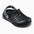 Joybees Kids Active Clogs Thongs Sandals Shoes in Black/Charcoal - J3/J4
