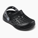 Joybees Kids Active Clogs Thongs Sandals Shoes in Black/Charcoal - J3/J4
