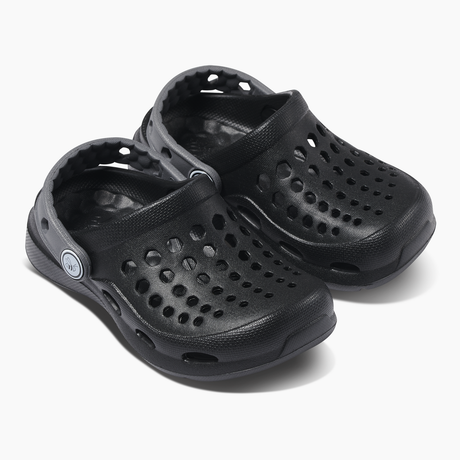 Joybees Kids Active Clogs - Black/Charcoal (Summer Sandals/Shoes)