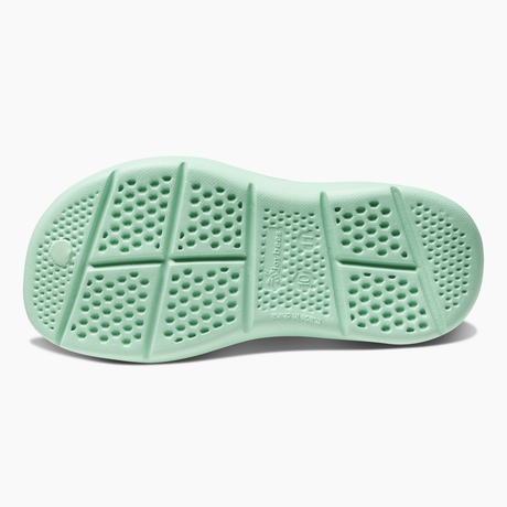 Joybees Kids Active Clogs Sandals Thongs Shoes in Solid Hyper-Mint/Capri