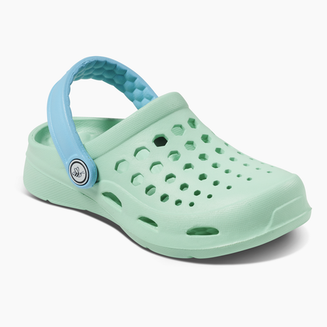 Joybees Kids Active Clogs - Mint Green/Capri Blue (Summer Sandals/Shoes)