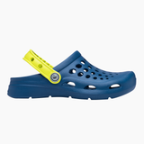 Joybees Kids Active Clogs Sandals Thongs Shoes in Navy/Citrus