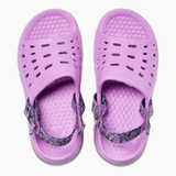 Joybees Kids Trekking Slides Clogs Sandals in Solid Lavender Rose
