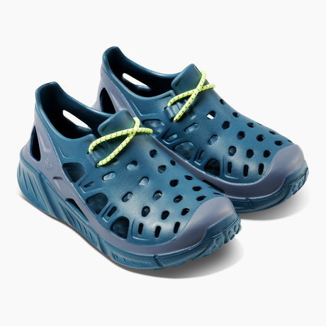Joybees Kids Trekking Clogs - Cascade Blue/Charcoal (Summer Sandals/Shoes)