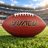 Standard American Gridiron Football for Indoor/Outdoor Sports, Training, Rugby - Size 9