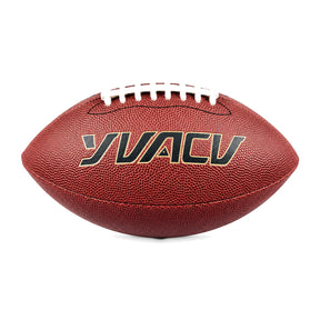 Standard American Gridiron Football for Indoor/Outdoor Sports, Training, Rugby - Size 9