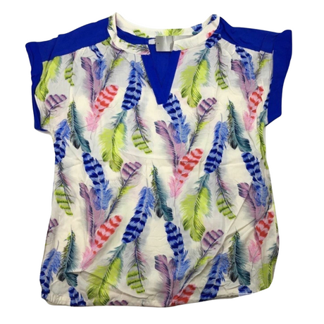 Womens Viscose Summer Gypsy Top Bohemian T Shirt Harem Tee Short Sleeve Blouse