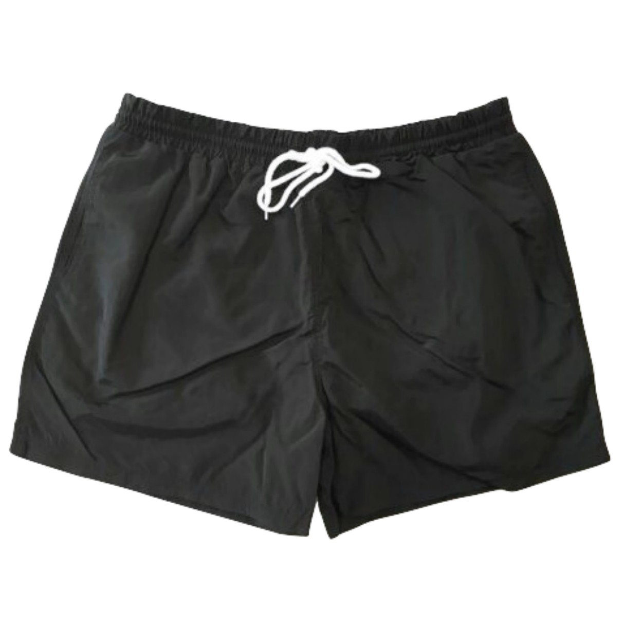 Mens Swim & Running Shorts w/ Brief Lining & Elastic Drawstring Waistband