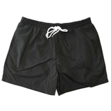 Mens Swim & Running Shorts w/ Brief Lining & Elastic Drawstring Waistband