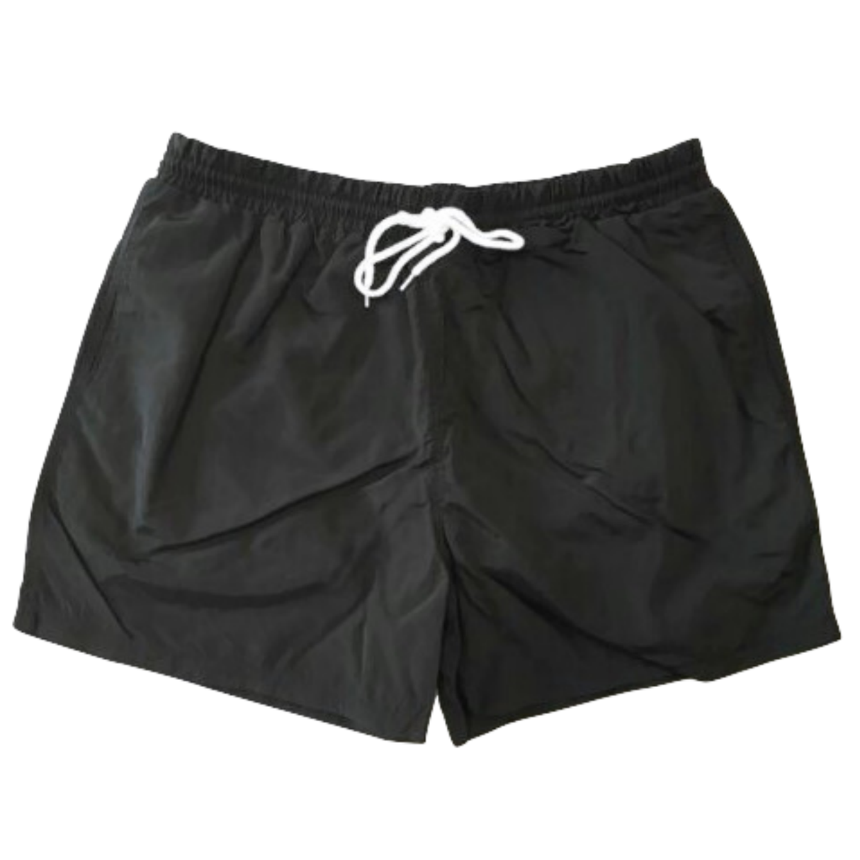 Mens Swim & Running Shorts w/ Brief Lining & Elastic Drawstring Waistband