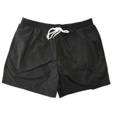Mens Swim & Running Shorts w/ Brief Lining & Elastic Drawstring Waistband